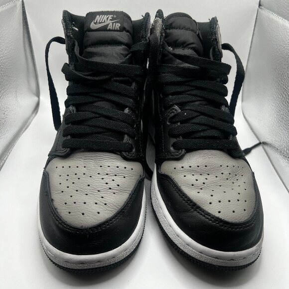 Air Jordan 1 Retro High OG BG (Black/Medium Gray/White) - 6.5Y - Picture 1 of 5